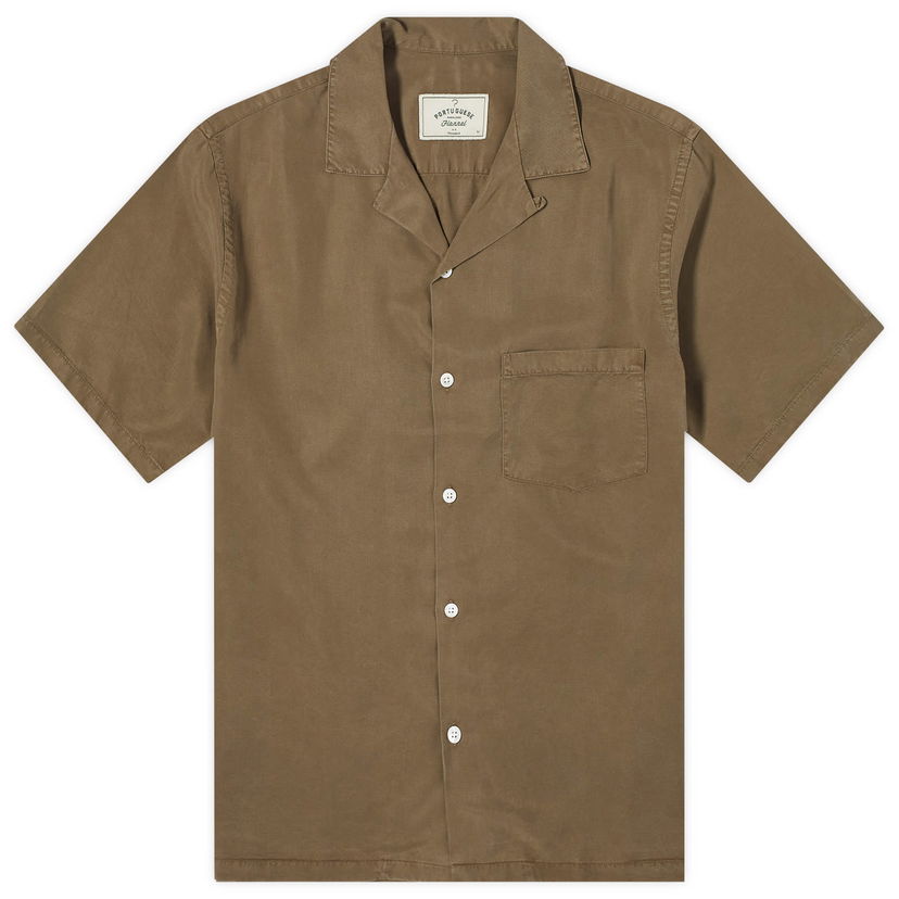 Skjorte Portuguese Flannel Dogtown Vacation Brun | SS23-0022OLV
