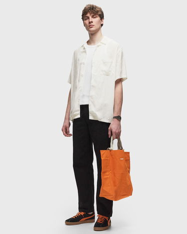 Skjorte Portuguese Flannel MODAL JACQUARD PALM TREE WHITE men Shortsleeves white in size:XXL Hvid | SS24.0061-WHITE, 1