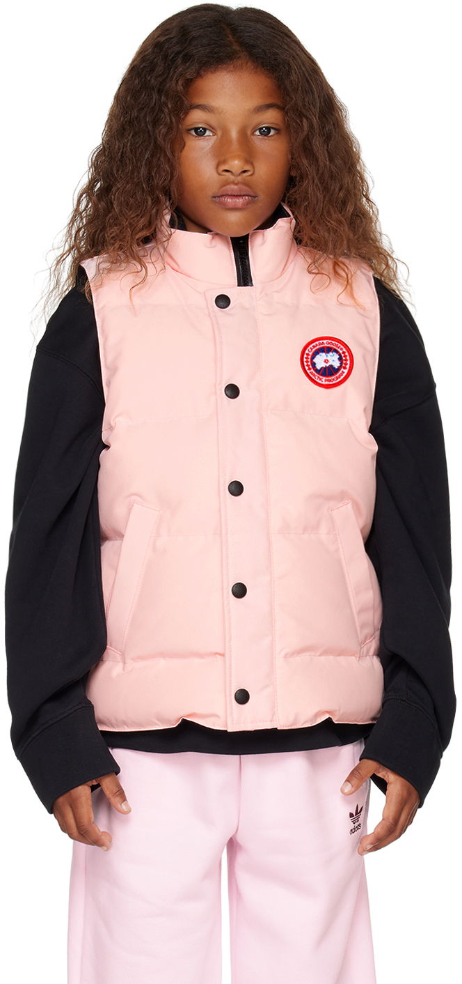 Vest Canada Goose Kids' Vanier Down Vest Lyserød | 4554Y