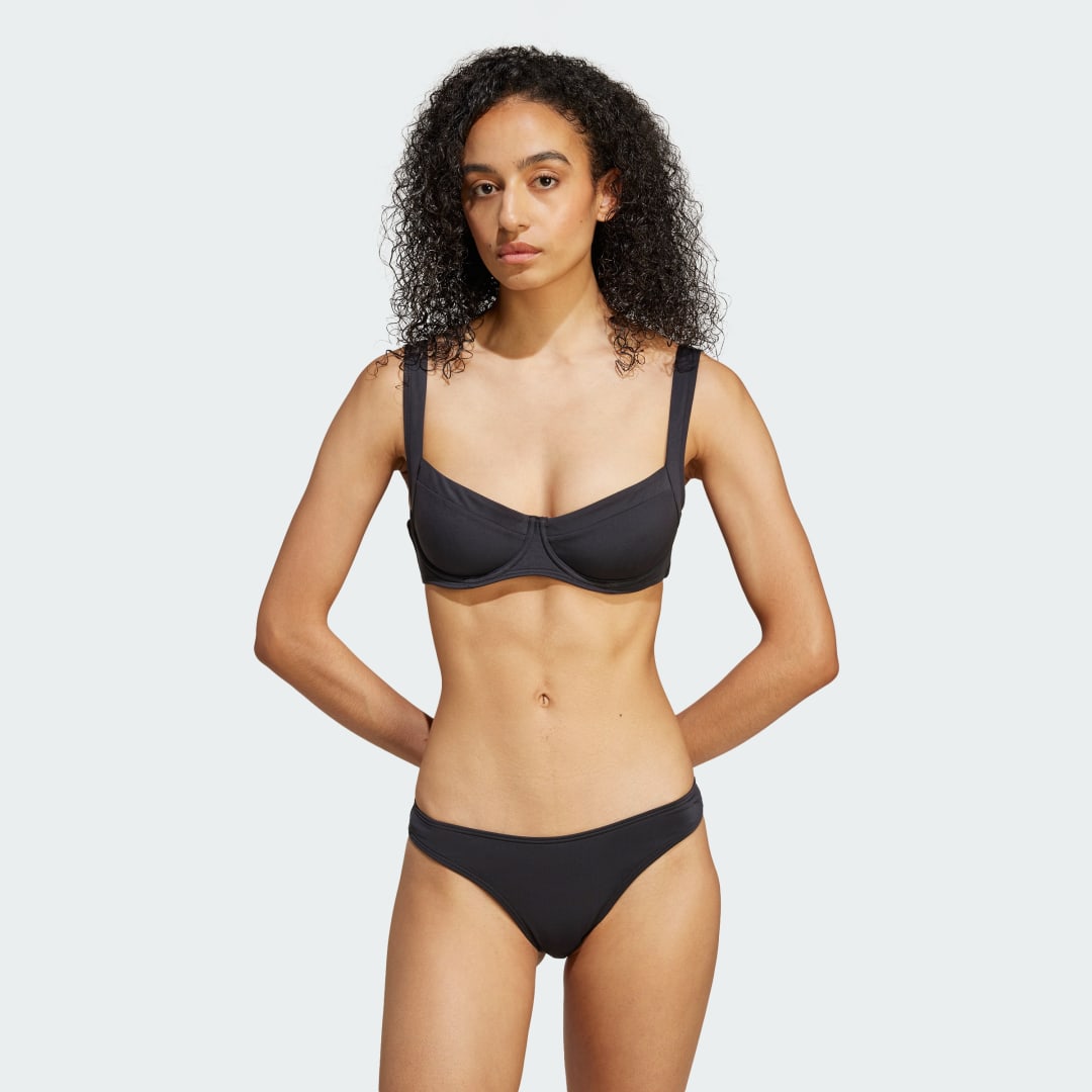 Badetøj adidas Performance Bikini Top Sort | JV5190, 0
