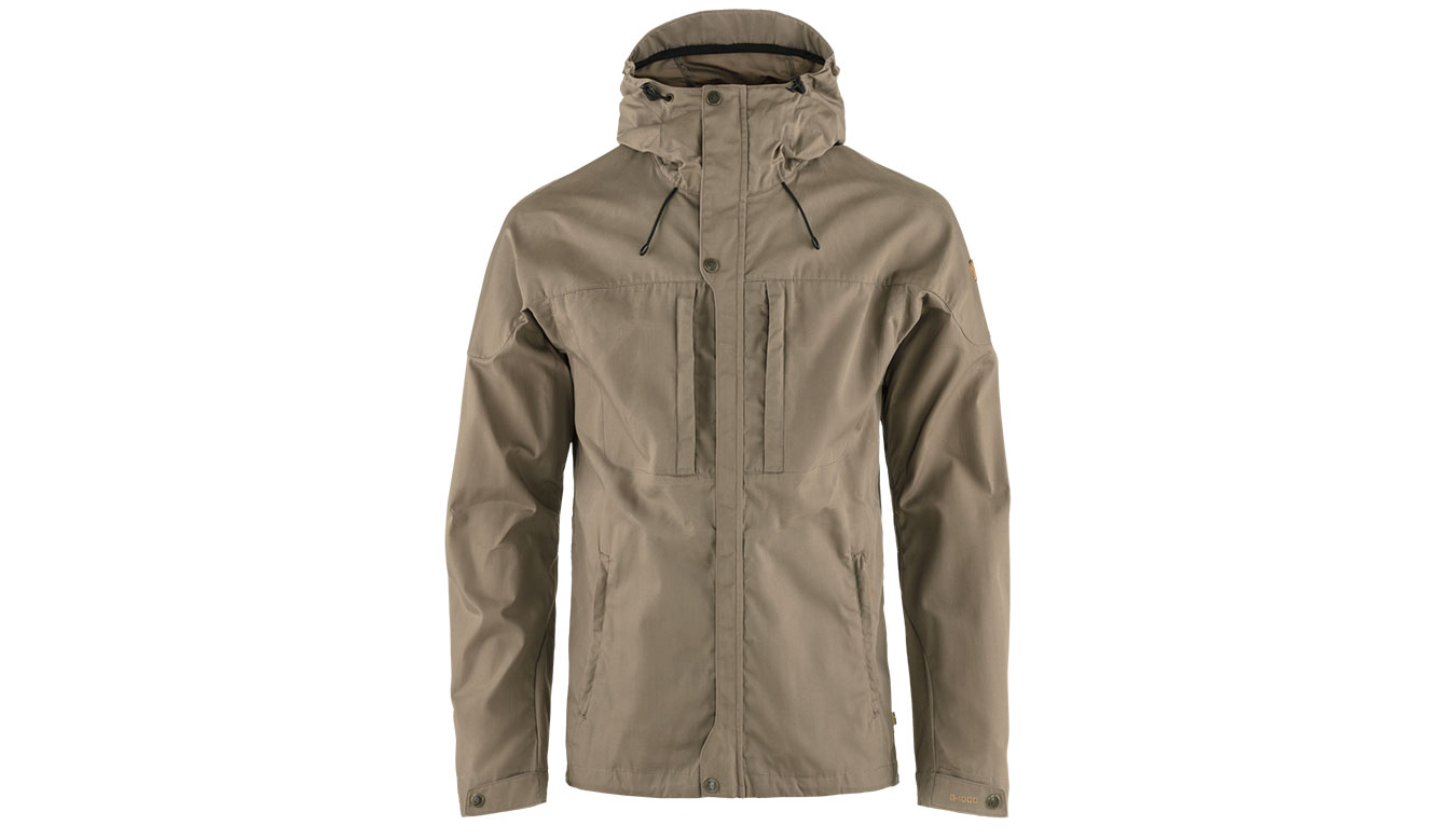Jakke FJÄLLRÄVEN Skogsö Hooded Durable Multi-Pocket Outdoor Trekking Jacket Beige | F81698-244, 1