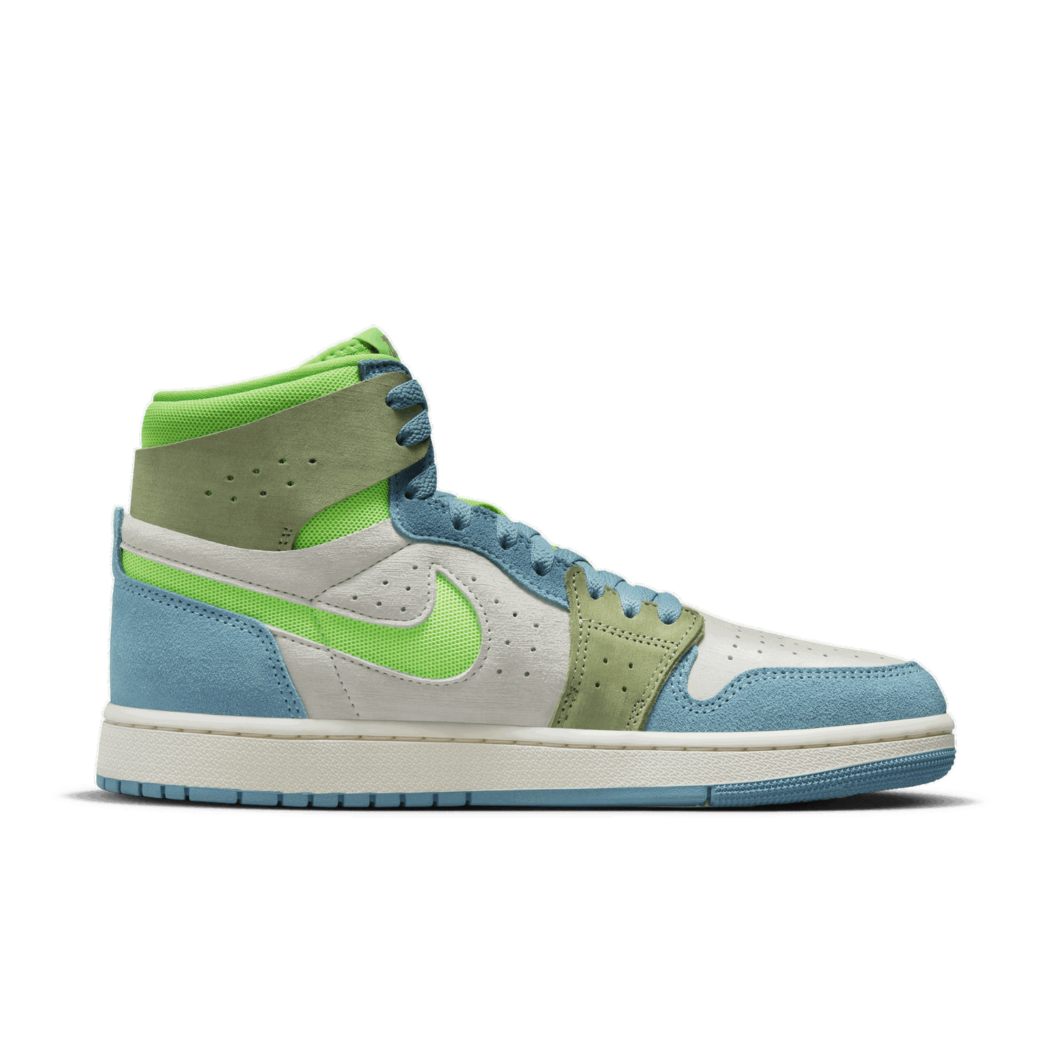 Sneakers og sko Jordan Air Jordan 1 High Zoom Air CMFT 2 "Cerulean and Green Strike" W Grøn | DV1305-433, 1