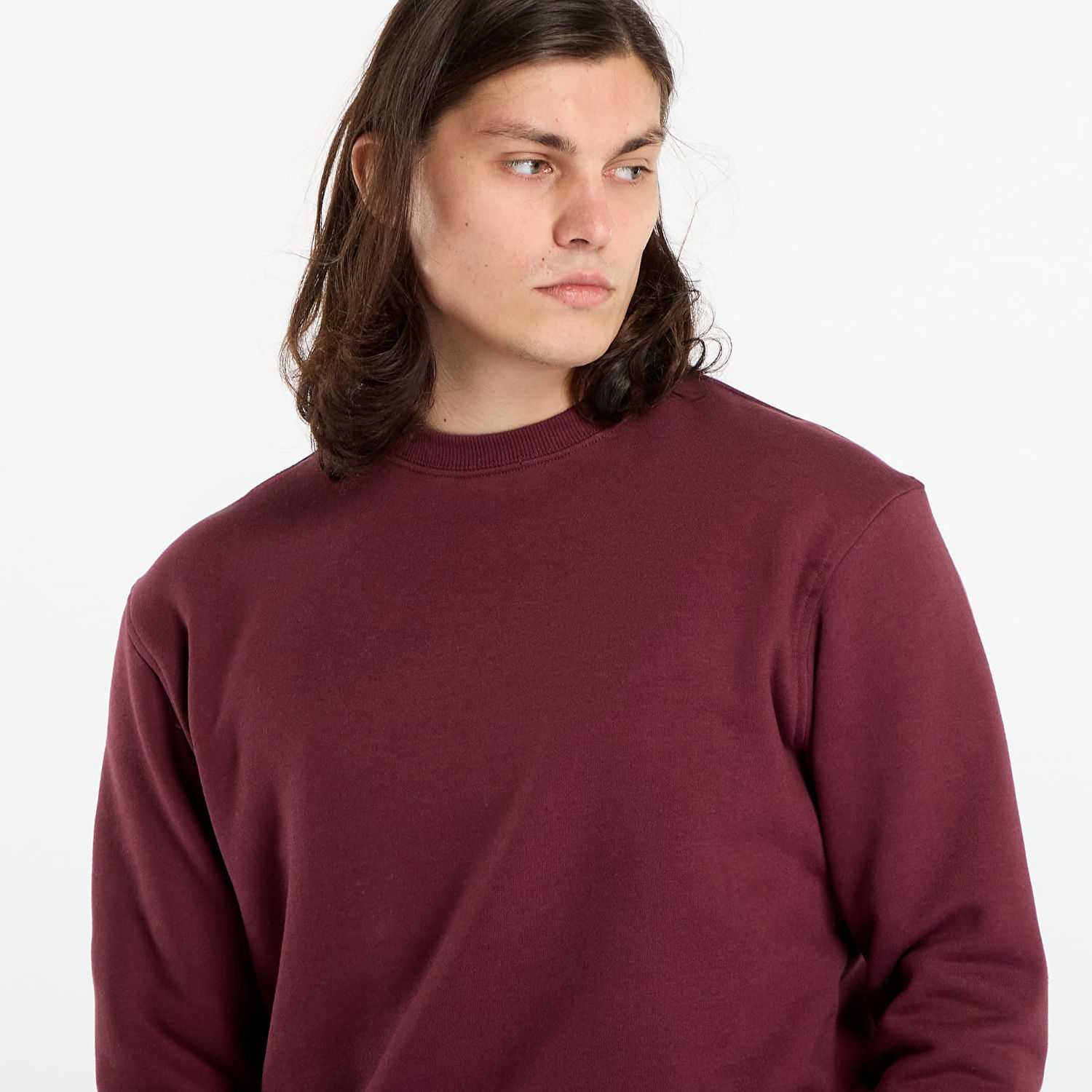 Sweatshirt Urban Classics Sweatshirt Crewneck XL Bourgogne | TB014E-01151, 1