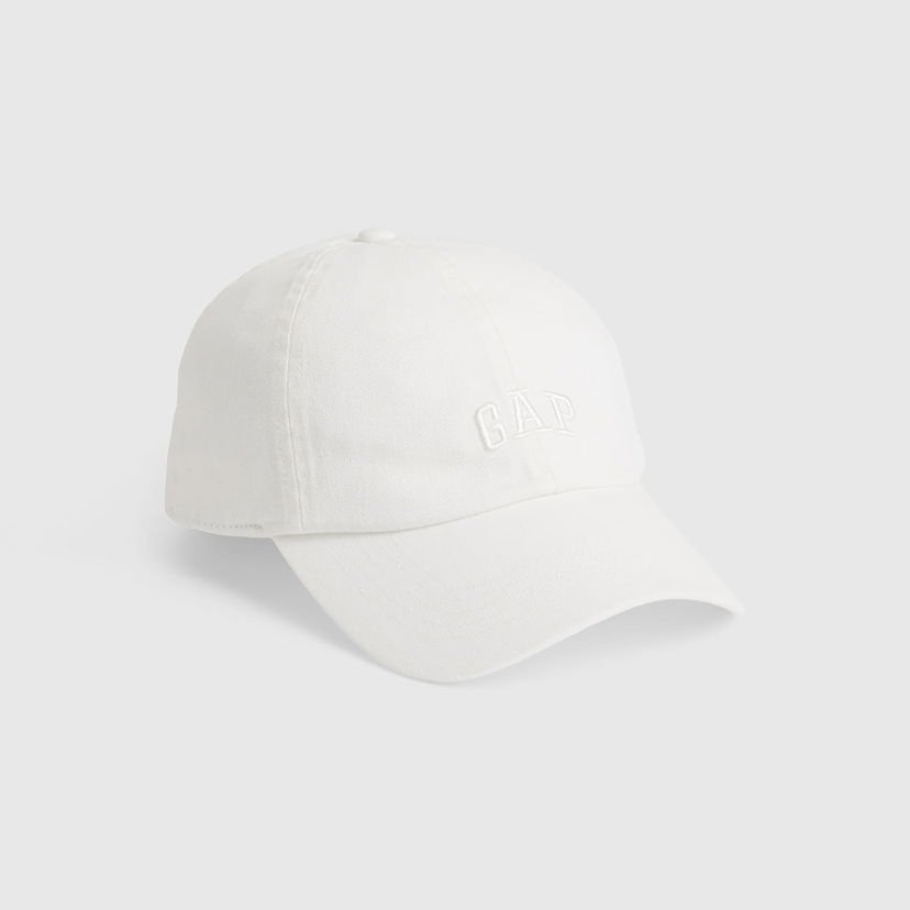Kasket GAP Cap Logo Baseball Hat New Off White Hvid | 542693-01