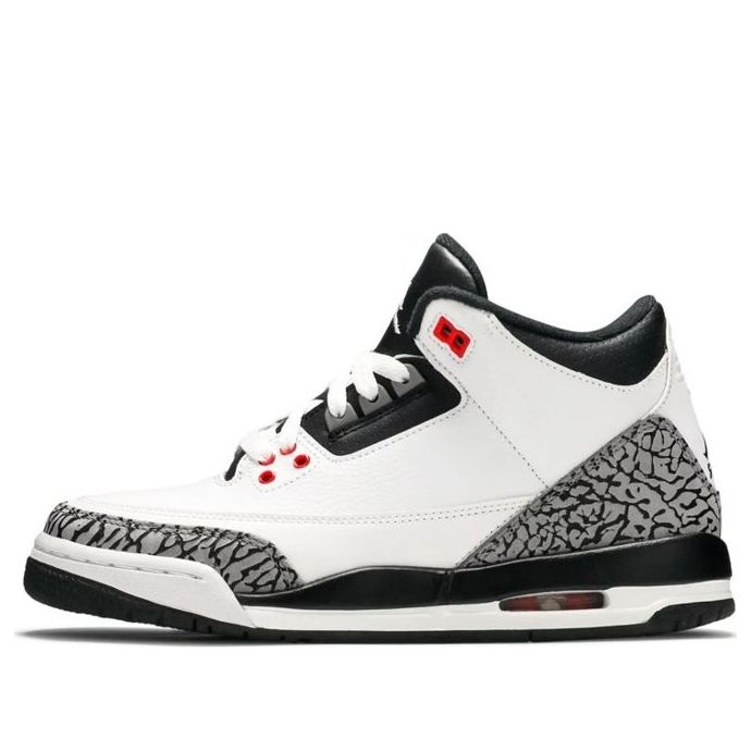Sneakers og sko Jordan Air Jordan 3 Retro Hvid | 398614-123