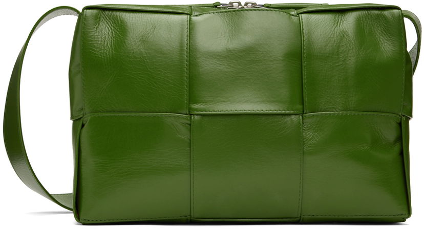 Håndtaske Bottega Veneta Bottega Veneta Medium Arco Camera Bag Grøn | 731165 VCQ71
