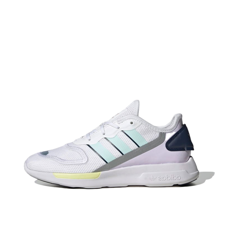 Sneakers og sko adidas Originals ZX 2K Florine White Ice Mint W Hvid | FW0090