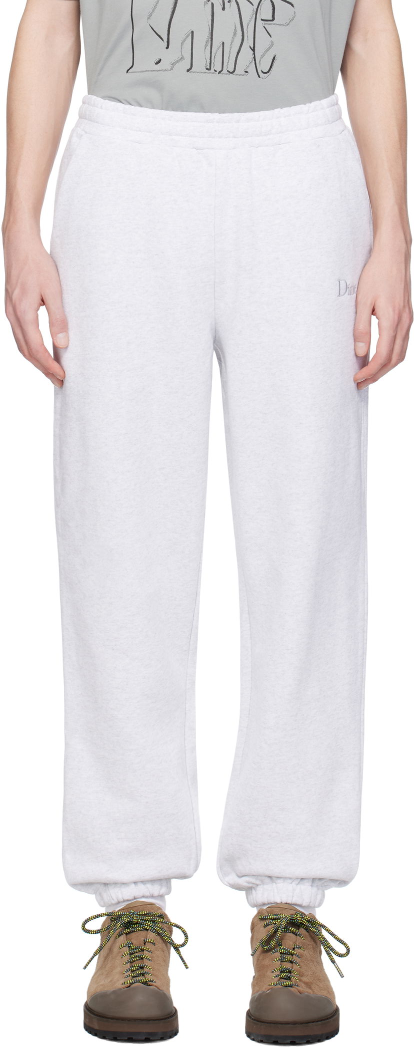Joggingbukser Dime Dime Classic Small Logo Sweatpants Grå | DIMESP2539ASH