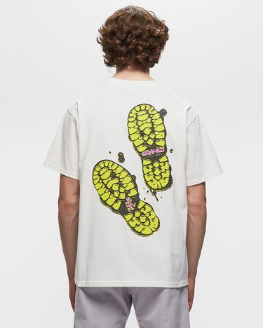 T-shirt GRAMICCI FOOTPRINTS TEE Hvid | G3FU-T071-WHITE, 1