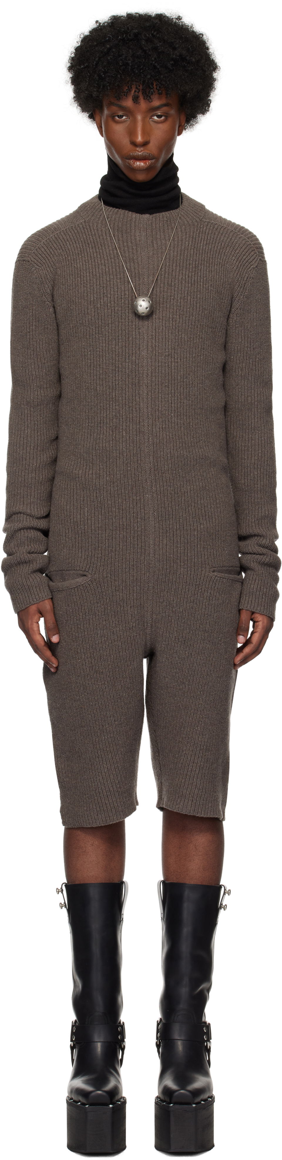 Jumpsuit Rick Owens Jumpsuit Grå | RR02D6697 WSBR, 0