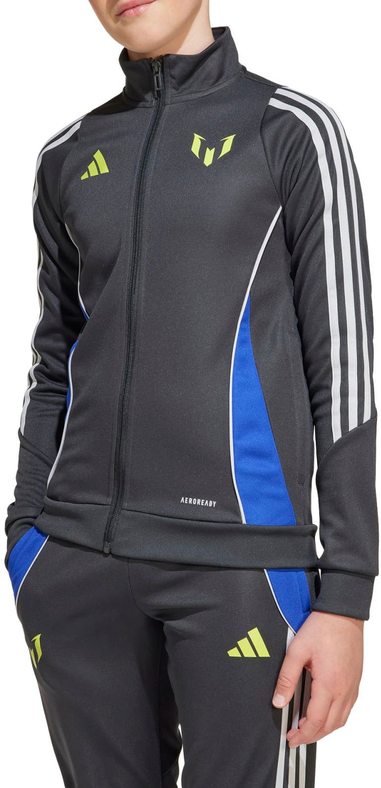 Træningsdragt adidas Performance Messi Kids Tracksuit Grå | JI5454, 1