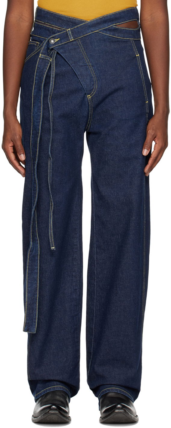 Jeans Ottolinger Ottolinger Signature Wrap Jeans Blå | 1700201E, 0