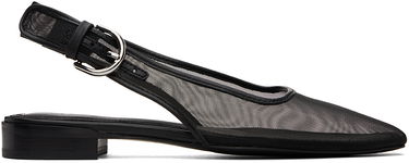 Tøj rag & bone rag & bone Astra Slingback Ballerina Flats Sort | WFF24PF028MS28, 0