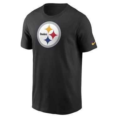 Jersey Nike NFL PITTSBURGH STEELERS LOGO ESSENTIAL T-SHIRT Sort | N199-00A-7L-CLH, 1