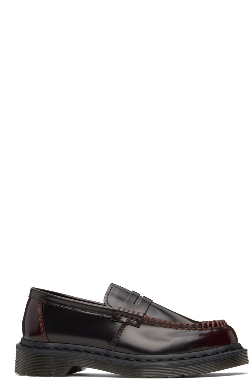 Skopleje Dr. Martens Penton Arcadia Leather Loafers Bourgogne | 41664600