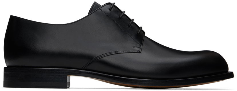 Tøj The Row The Row Novus Leather Derbys Sort | F2068-LS65