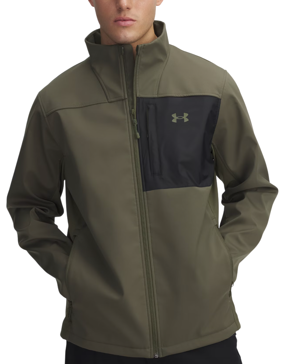 Vindjakke Under Armour Under Armour Shield Jacket Grøn | 1371586-390, 0