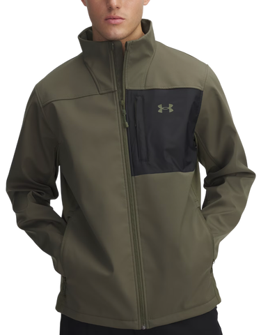 Vindjakke Under Armour Under Armour Shield Jacket Grøn | 1371586-390, 0