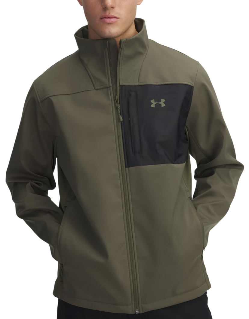 Vindjakke Under Armour Under Armour Shield Jacket Grøn | 1371586-390