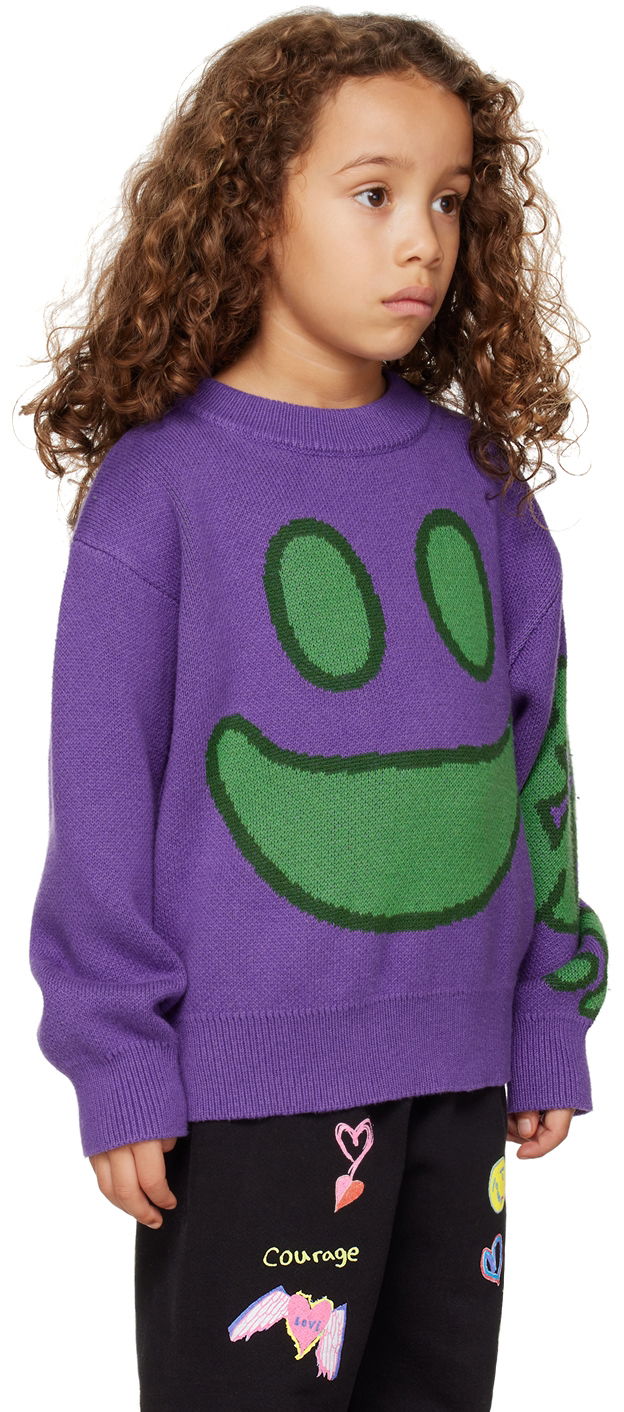 Sweater Perks And Mini Perks and Mini Face Sweater Lilla | 55001, 1