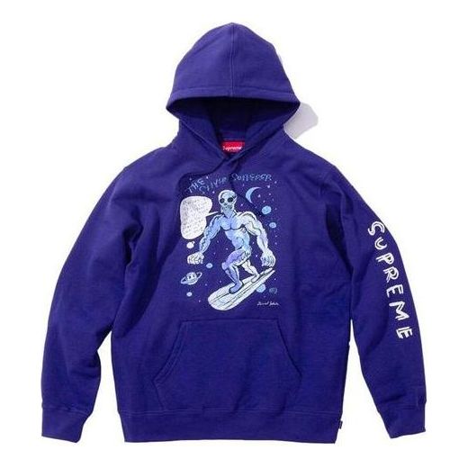 Sweatshirt Supreme Daniel Johnston Surfer Graphic Print Hoodie Lilla | SUP-SS20-633