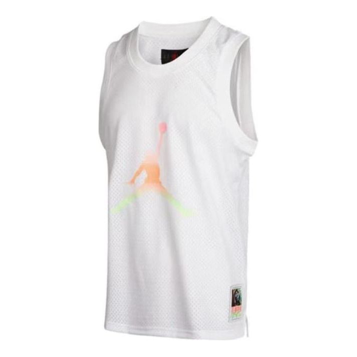 Tanktop Jordan Sport DNA HBR Jersey Hvid | DQ5867-100, 0