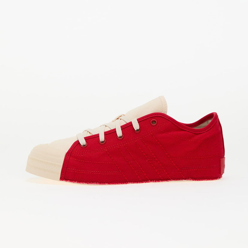 Sneakers og sko Y-3 Nizza Lo Better Scarlet/ Better Scarlet/ Wonder White Rød | JQ2457
