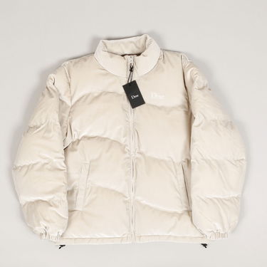 Puffer jakke Dime Velvet Quilted Puffer Jacket Beige | dimeho232bei, 4