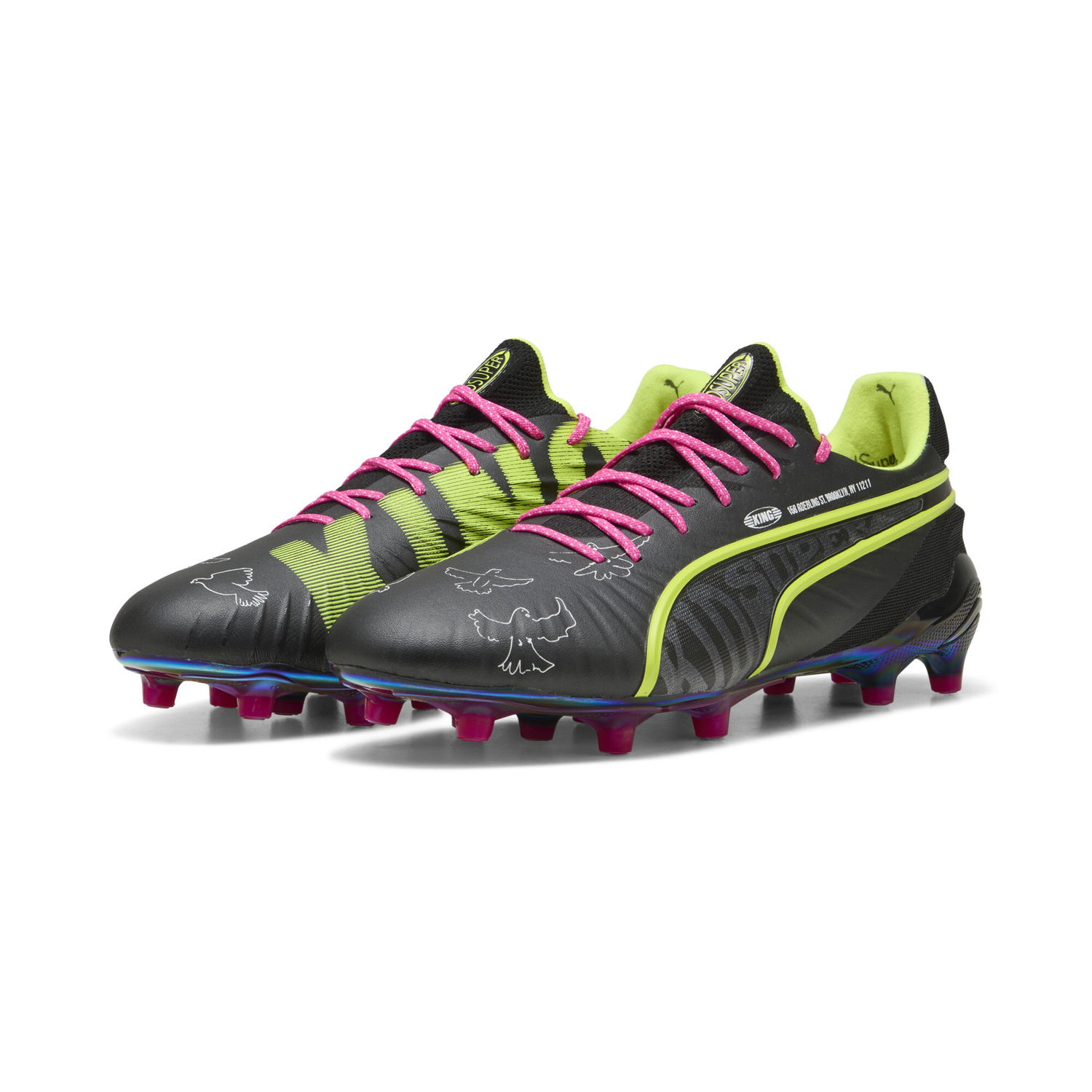 Sneakers og sko Puma KING ULTIMATE x KIDSUPER FG/AG Sort | 108437_01, 1