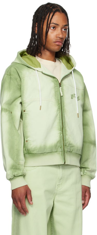 Jakke Dime Dime Hooded Utility Jacket Grøn | DIMESU251MAT, 1
