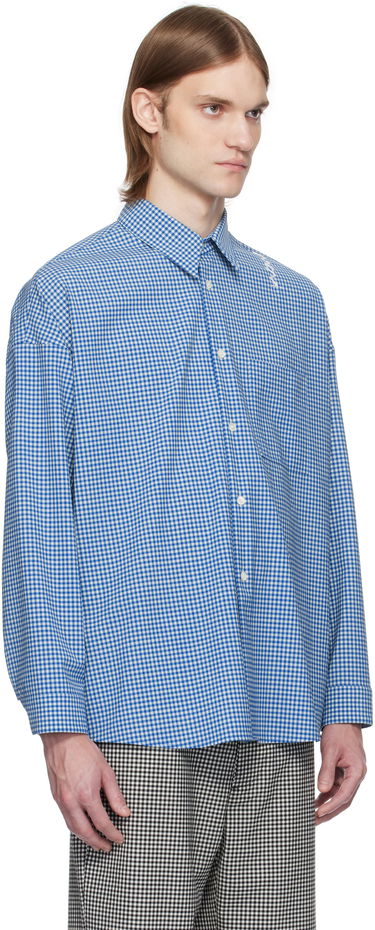 Skjorte Marni Marni Checked Wool Shirt Beige | CUMU0061S5 UTP787, 4