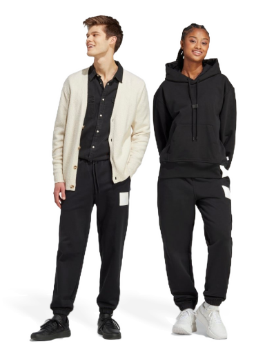 Joggingbukser adidas Originals Lounge Heavy French Terry Pants Sort | IC4079