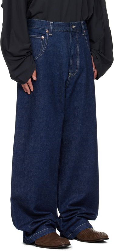 Jeans VETEMENTS VETEMENTS Hip-Hop Jeans Blå | UH76DP250N, 1