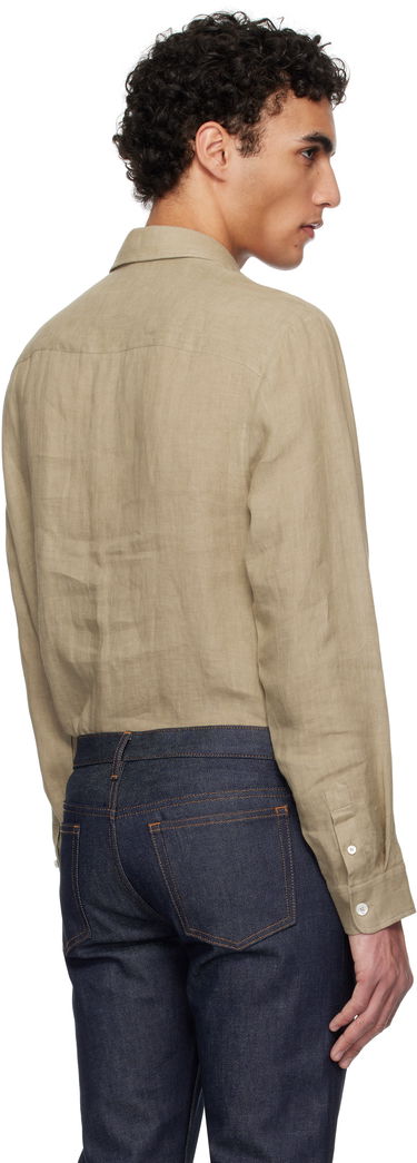 Skjorte A.P.C. Green Cassel Grøn | LIAEK-H12545, 3
