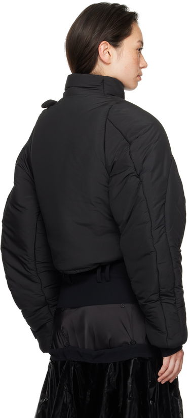 Puffer jakke Ottolinger Ottolinger Asymmetrical Padded Jacket Sort | 1090603921, 2