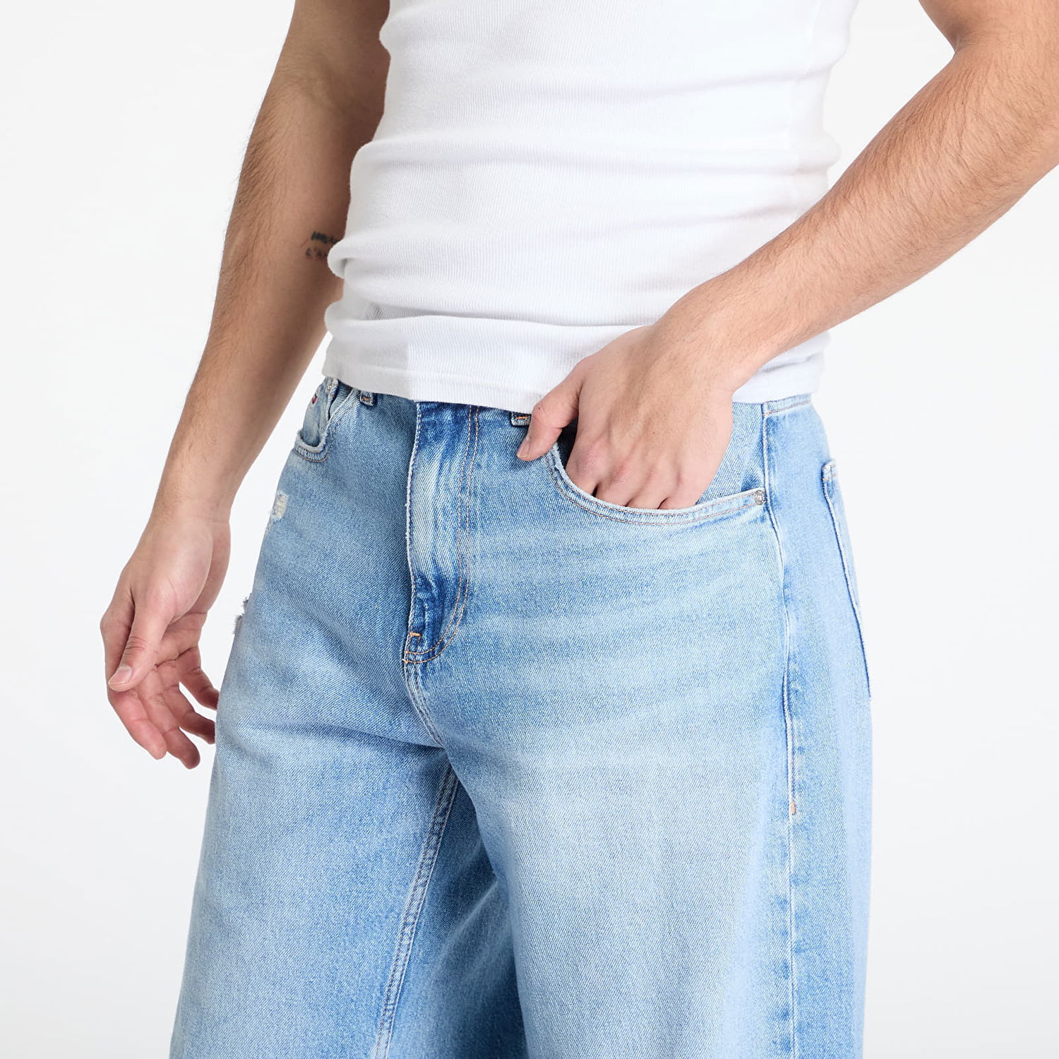 Jeans Tommy Hilfiger Tommy Jeans Jaimie Relaxed Straight Jeans W36/L32 Blå | DM0DM21036 1AB, 1