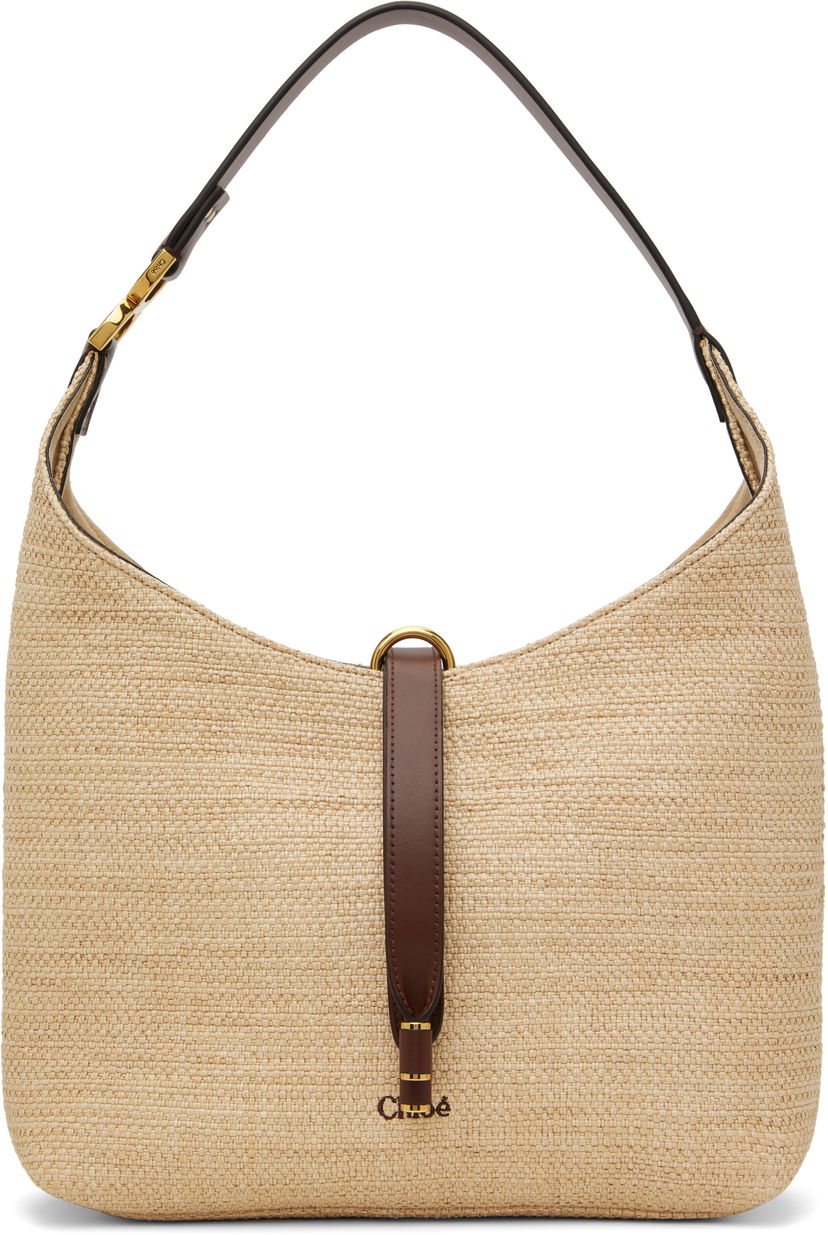 Håndtaske CHLOÉ Chloe Small Marcie Tote Bag Beige | CH25US629P19