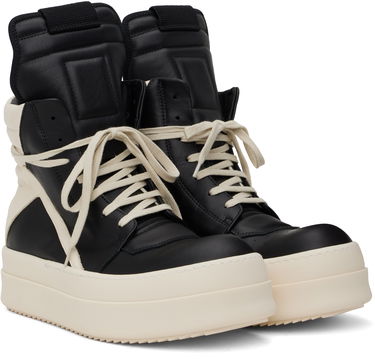 Sneakers og sko Rick Owens Rick Owens Hollywood Mega Bumper Geobasket Sort | RU01E5868 LCO, 3