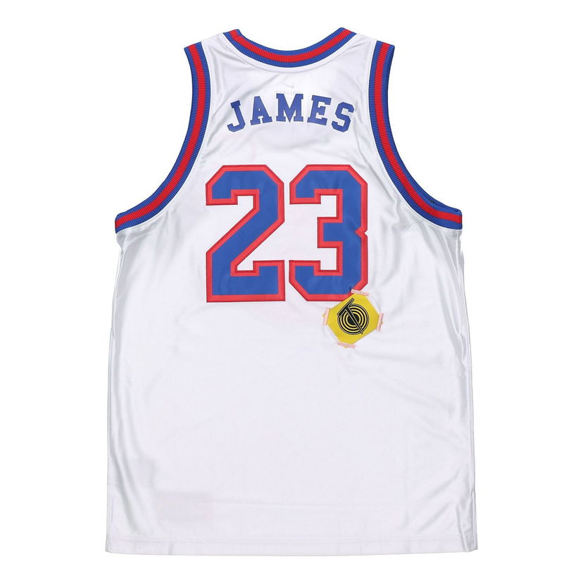 Jersey Nike NBA Space Jam LeBron James 23 Basketball Jersey Hvid | CW4279-100