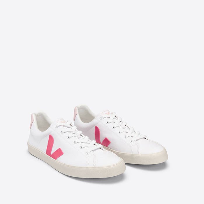 Sneakers og sko Veja Esplar-Se Canvas W Hvid | SE012209, 1