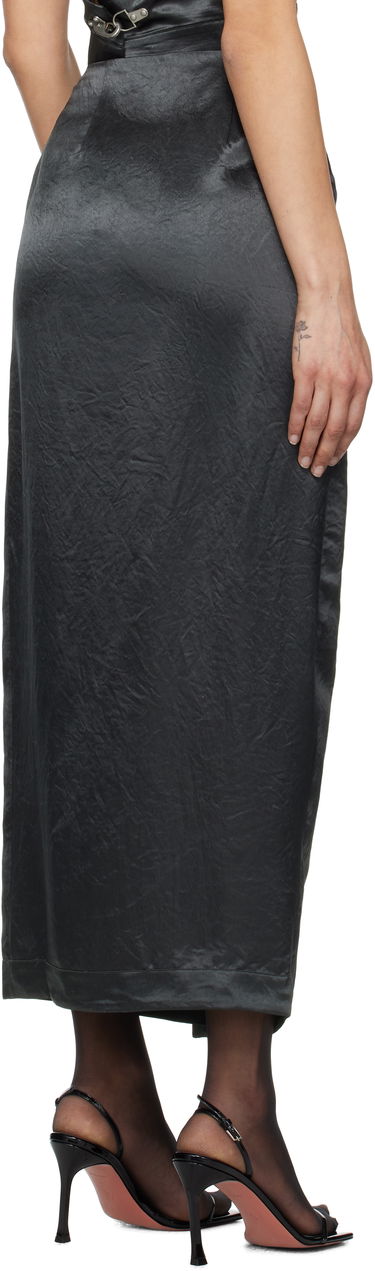 Nederdel Nanushka Nanushka Grisel Maxi Wrap Skirt Sort | NW25RSSK03277, 2