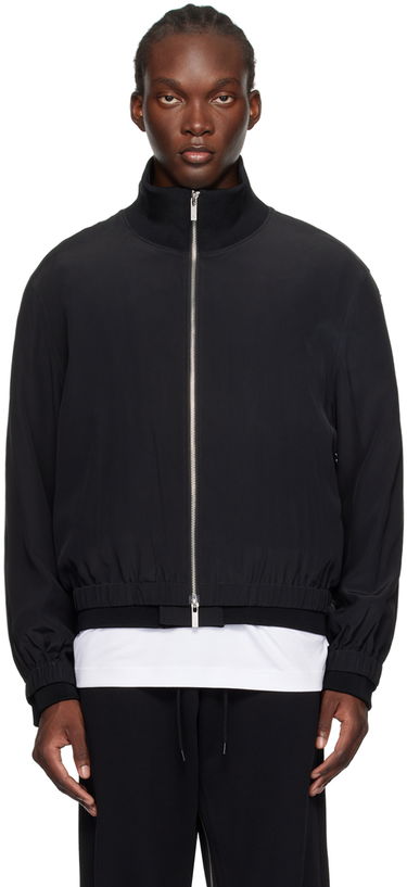 Bomberjakke Helmut Lang Zip Bomber Jacket Sort | O04HM106, 0
