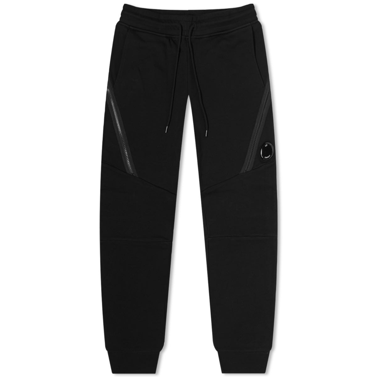 Joggingbukser C.P. Company Lens Detail Loopback Sweat Pants Sort | 15CMSP084A-005086W-999, 0