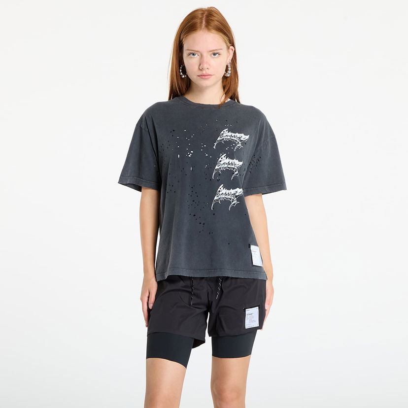 T-shirt Satisfy Satisfy MothTech T-Shirt Grå | 11006-AB-LG1