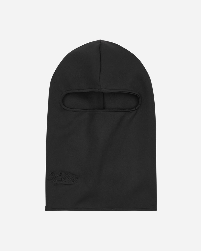 Beanie Off-White Wave Off Balaclava Black Sort | OMLC032S23JER001 1010