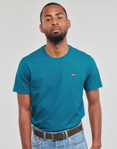 T-shirt Levi's SS ORIGINAL HM TEE Turkis | 56605-0184, 4