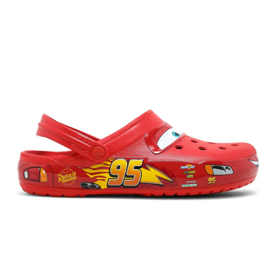 Sneakers og sko Crocs Cars x Classic Clog "Lightning McQueen" Rød | 205759 610, 0
