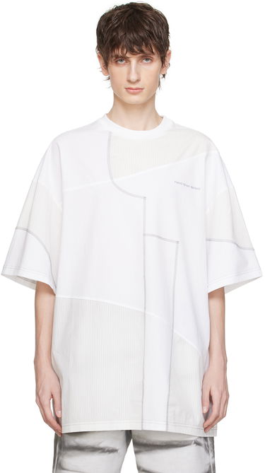 T-shirt Feng Chen Wang Feng Chen Wang Paneled T-Shirt Hvid | FMS17TS05, 0