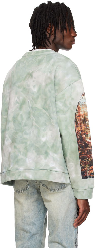 Sweatshirt Who Decides War Who Decides War Eden Crewneck Sweatshirt Grøn | 1110150008SS25, 2
