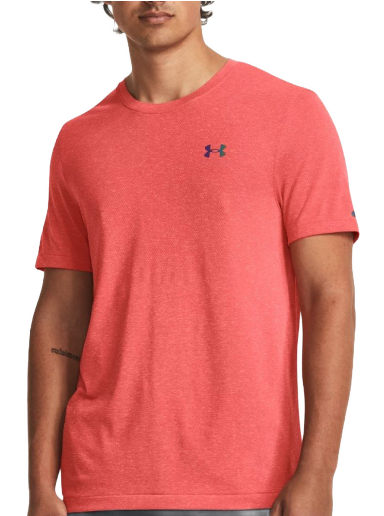 T-shirt Under Armour Seamless Legacy Lyserød | 1376781-690